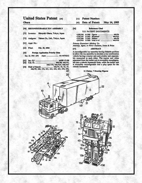 Patent Blueprint 598 1 12 80 paper gunb A4 Photo Print