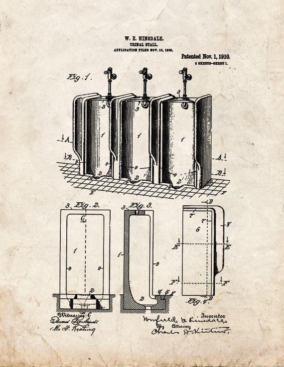 Patent Blueprint 5988 1 12 A4 Photo Print