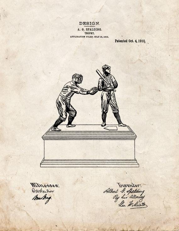 Patent Blueprint 5989 1 12 A4 Photo Print