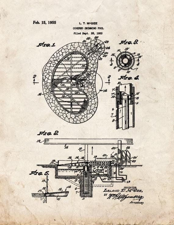 Patent Blueprint 5998 1 12 A4 Photo Print