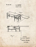 Patent Blueprint 6000 1 12 A4 Photo Print