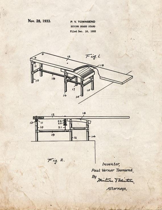 Patent Blueprint 6000 1 12 A4 Photo Print