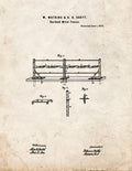 Patent Blueprint 6008 1 12 A4 Photo Print