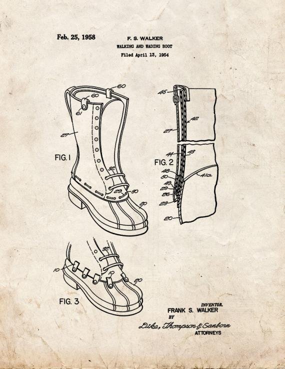 Patent Blueprint 6015 1 12 A4 Photo Print