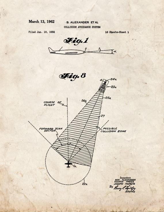 Patent Blueprint 6017 1 12 A4 Photo Print