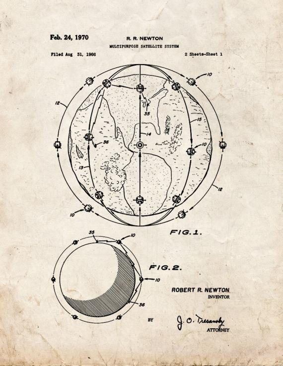 Patent Blueprint 6018 1 12 A4 Photo Print