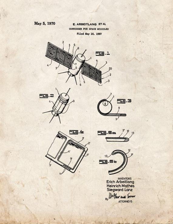 Patent Blueprint 6020 1 12 A4 Photo Print