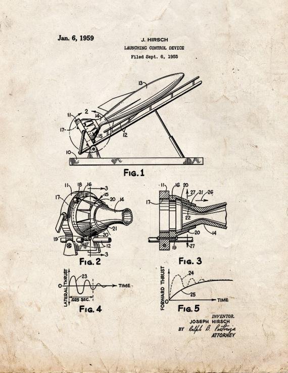 Patent Blueprint 6022 1 12 A4 Photo Print