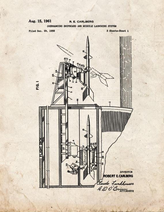 Patent Blueprint 6024 1 12 A4 Photo Print