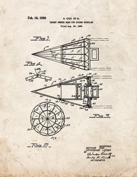 Patent Blueprint 6025 1 12 A4 Photo Print