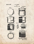 Patent Blueprint 6027 1 12 A4 Photo Print