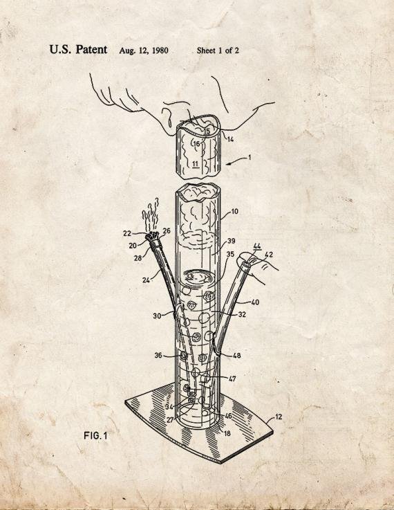 Patent Blueprint 606 2 12 A4 Photo Print