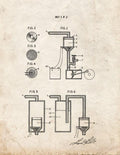 Patent Blueprint 610 2 12 A4 Photo Print