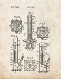 Patent Blueprint 611 2 12 A4 Photo Print