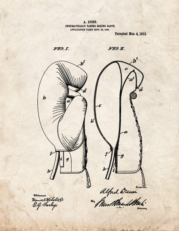 Patent Blueprint 614 1 12 A4 Photo Print