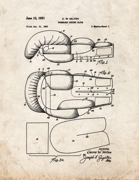 Patent Blueprint 615 1 12 A4 Photo Print