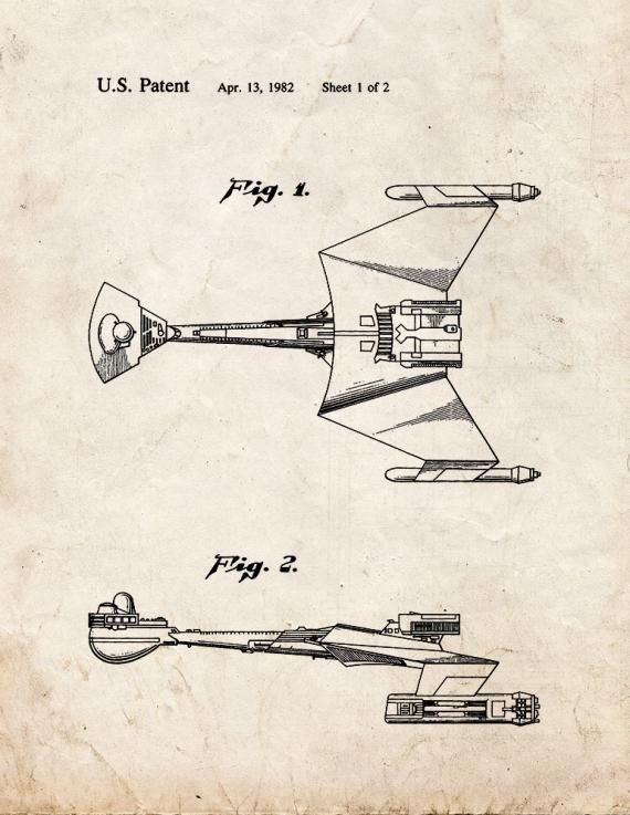 Patent Blueprint 617 2 12 A4 Photo Print