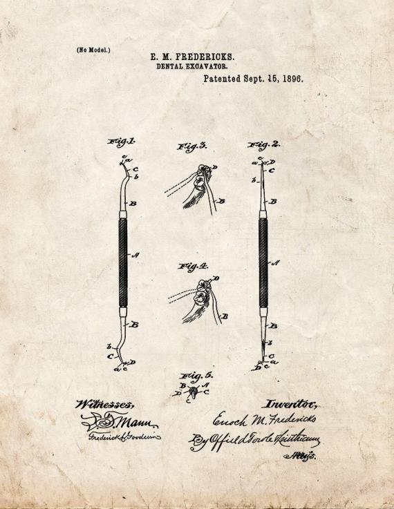 Patent Blueprint 636 1 12 A4 Photo Print