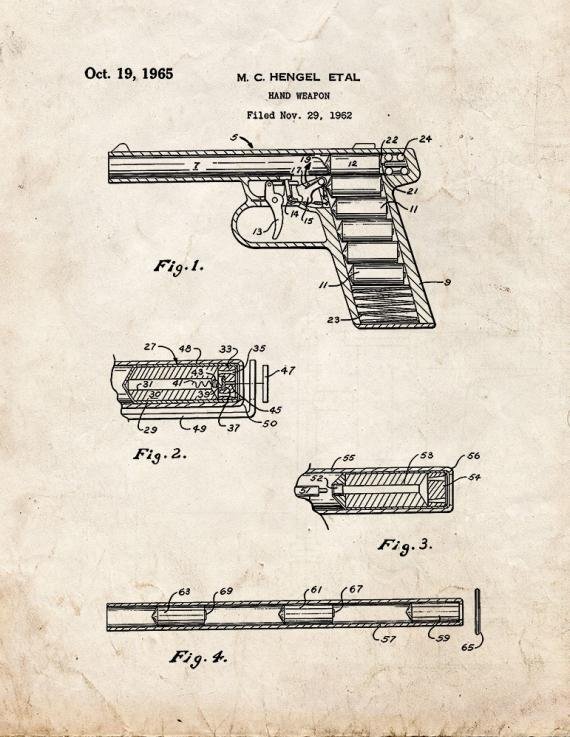 Patent Blueprint 638 1 12 A4 Photo Print