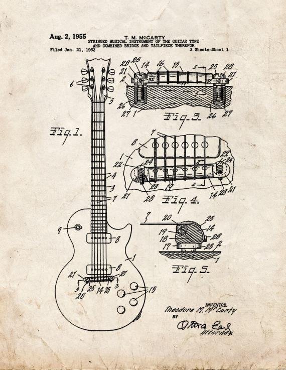 Patent Blueprint 64 1 12 A4 Photo Print