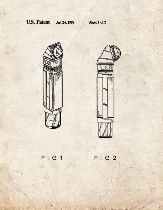 Patent Blueprint 640 2 12 A4 Photo Print