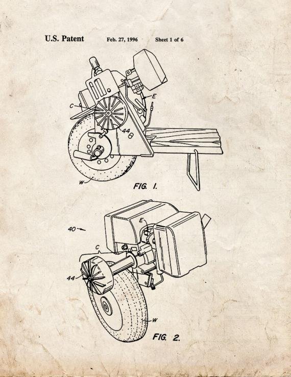 Patent Blueprint 648 2 12 A4 Photo Print