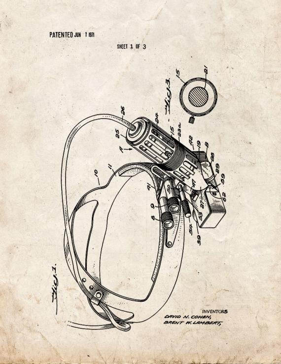 Patent Blueprint 657 2 12 A4 Photo Print