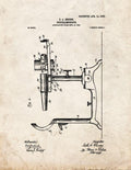 Patent Blueprint 661 1 12 A4 Photo Print