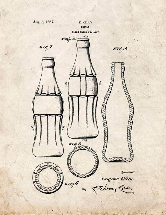 Patent Blueprint 668 1 12 A4 Photo Print