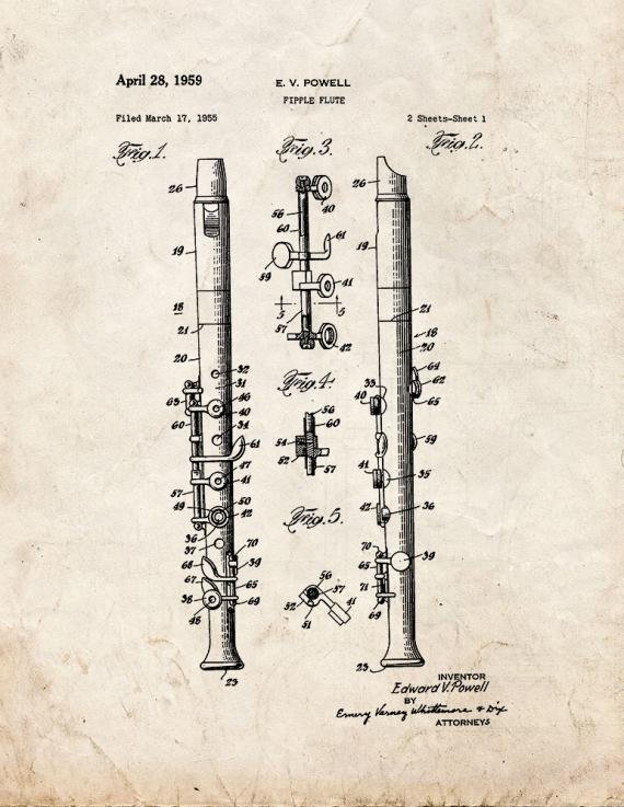 Patent Blueprint 67 1 12 A4 Photo Print
