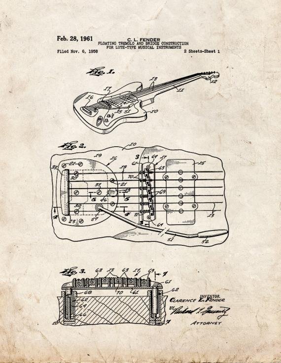 Patent Blueprint 69 1 12 A4 Photo Print