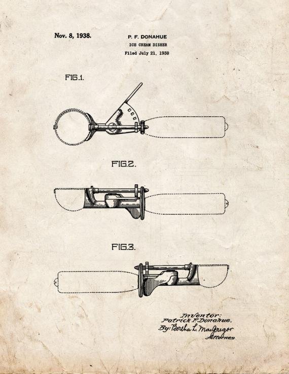 Patent Blueprint 692 1 12 A4 Photo Print