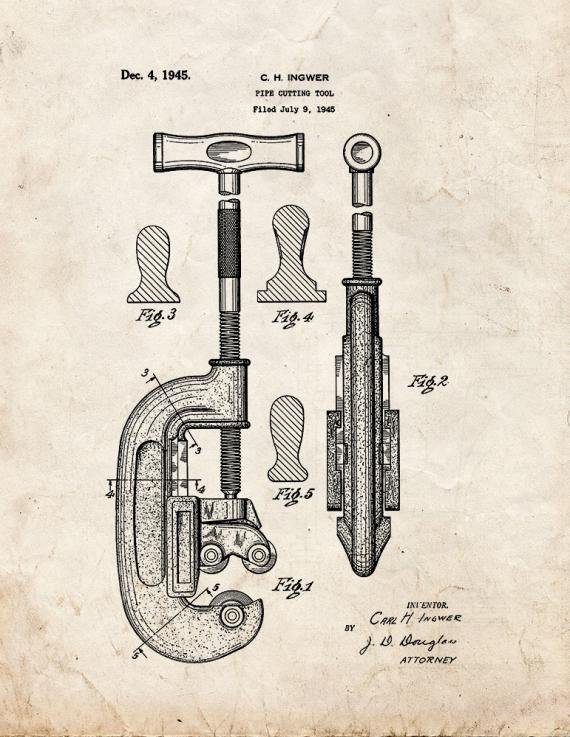 Patent Blueprint 710 1 12 A4 Photo Print