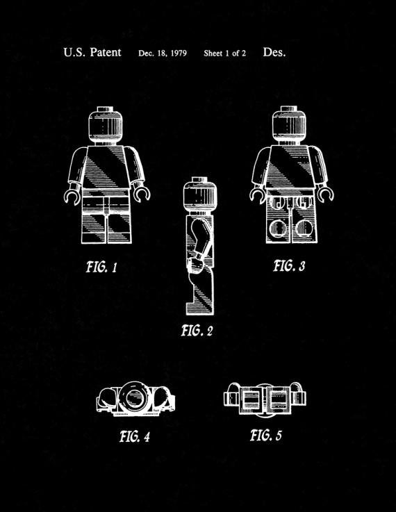 Patent Blueprint 716 2 12 80 paper blk A4 Photo Print