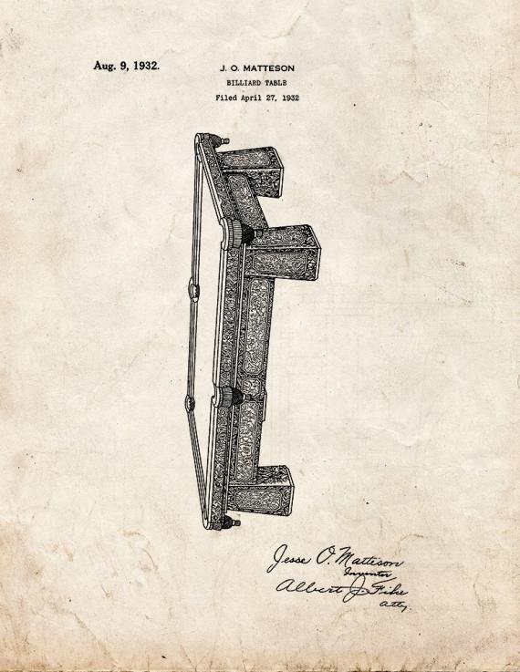 Patent Blueprint 720 1 12 A4 Photo Print