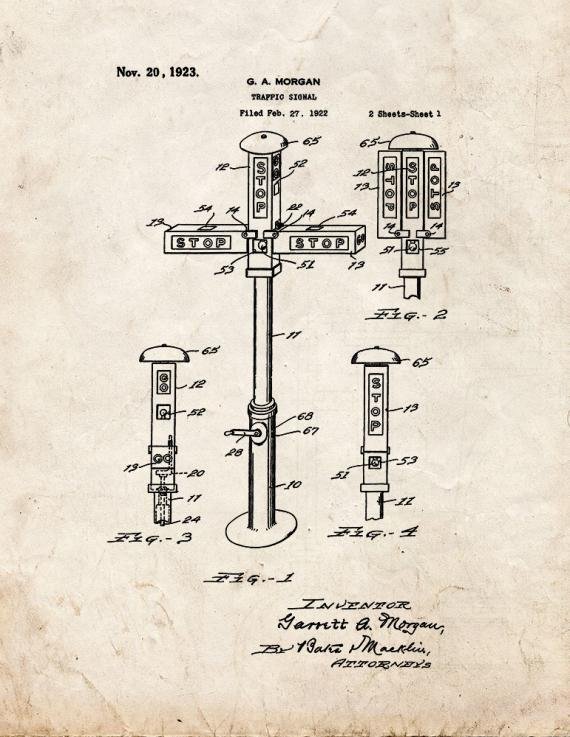 Patent Blueprint 728 1 12 A4 Photo Print