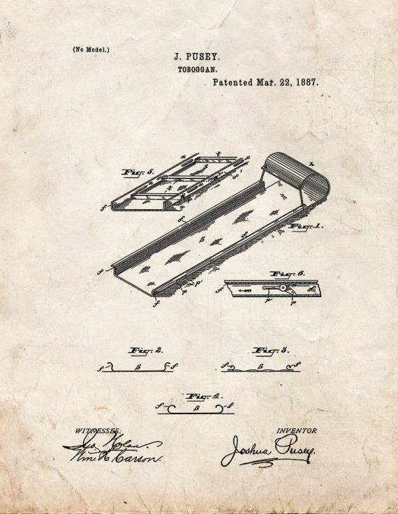 Patent Blueprint 729 1 12 A4 Photo Print