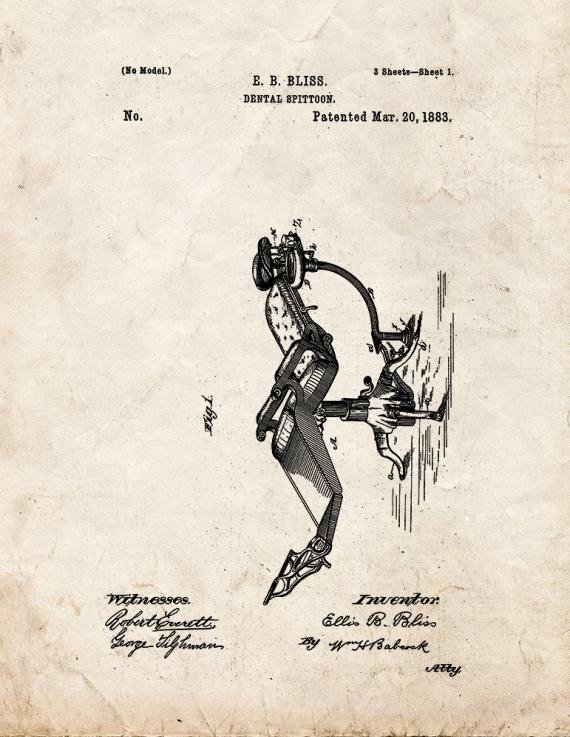 Patent Blueprint 730 1 12 A4 Photo Print