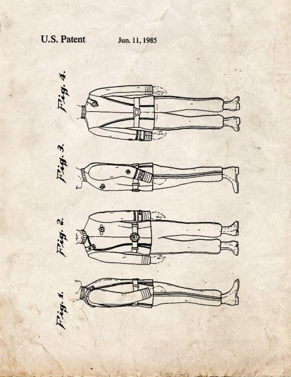 Patent Blueprint 732 2 12 A4 Photo Print