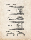 Patent Blueprint 734 2 12 A4 Photo Print