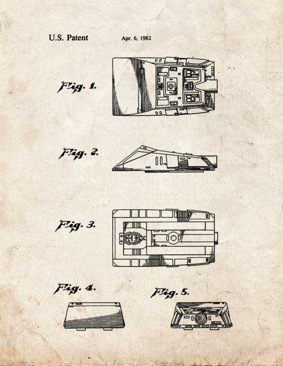 Patent Blueprint 736 2 12 A4 Photo Print