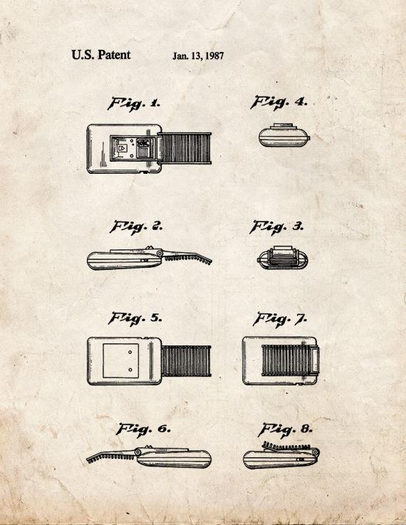 Patent Blueprint 740 2 12 A4 Photo Print