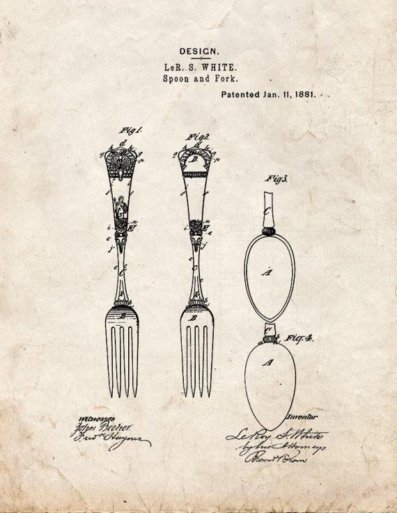 Patent Blueprint 743 1 12 A4 Photo Print