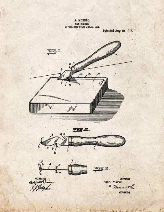 Patent Blueprint 745 1 12 A4 Photo Print