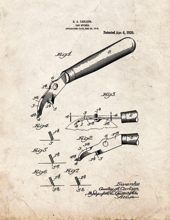 Patent Blueprint 746 1 12 A4 Photo Print