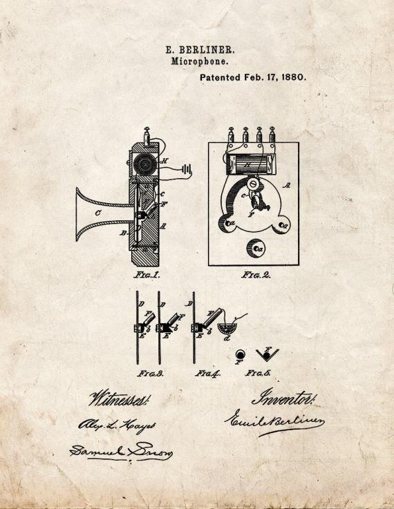 Patent Blueprint 748 1 12 A4 Photo Print
