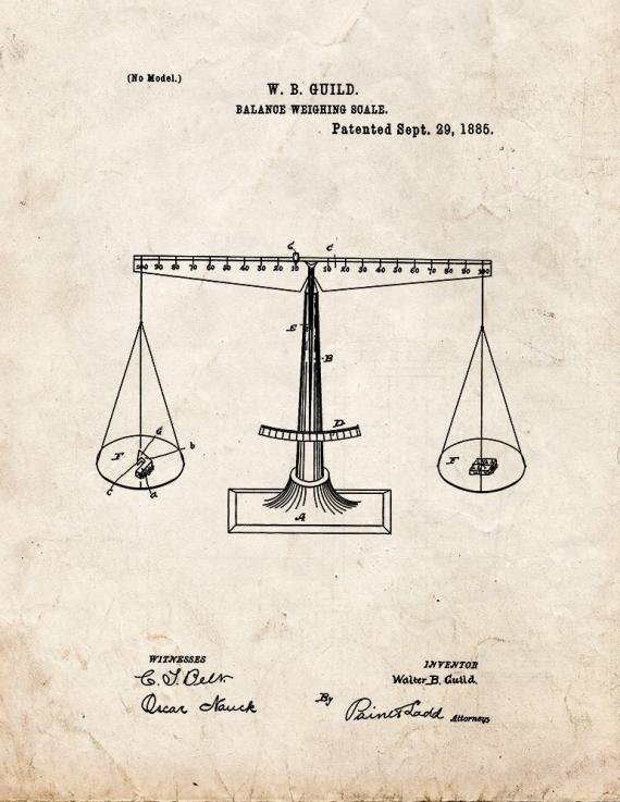 Patent Blueprint 760 1 12 A4 Photo Print