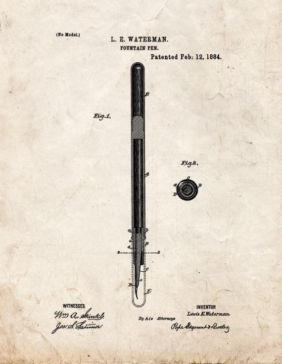 Patent Blueprint 765 1 12 A4 Photo Print