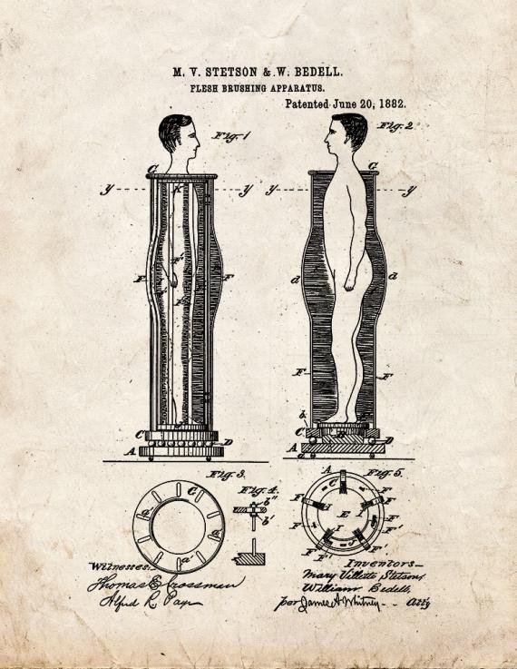 Patent Blueprint 772 1 12 A4 Photo Print