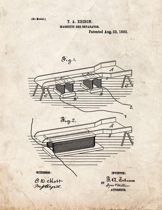 Patent Blueprint 773 1 12 A4 Photo Print